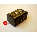 HN-PB 75115 55 001  กล่องไม้สักเพ้นท์ลาย (wooden box painting.) 