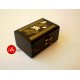 HN-PB 75115 55 001  กล่องไม้สักเพ้นท์ลาย (wooden box painting.) 