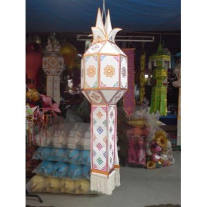 CL016 โคมกลมบัวเพชร