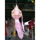 CL017  โคมกลมเพชรคละสี 