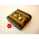 FN-PB 08115 04 001 กล่องไม้เพ้นท์ลาย (wooden box painting.) 