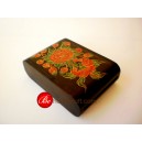 F-PB 1420 06 001  กล่องไม้สักเพ้นท์ลาย (wooden box painting.)