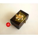 HN-PB 75115 55 001  กล่องไม้สักเพ้นท์ลาย (wooden box painting.) 