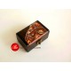 HN-PB 75115 55 001  กล่องไม้สักเพ้นท์ลาย (wooden box painting.) 